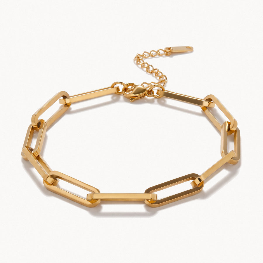 Paperclip Chain Bracelet