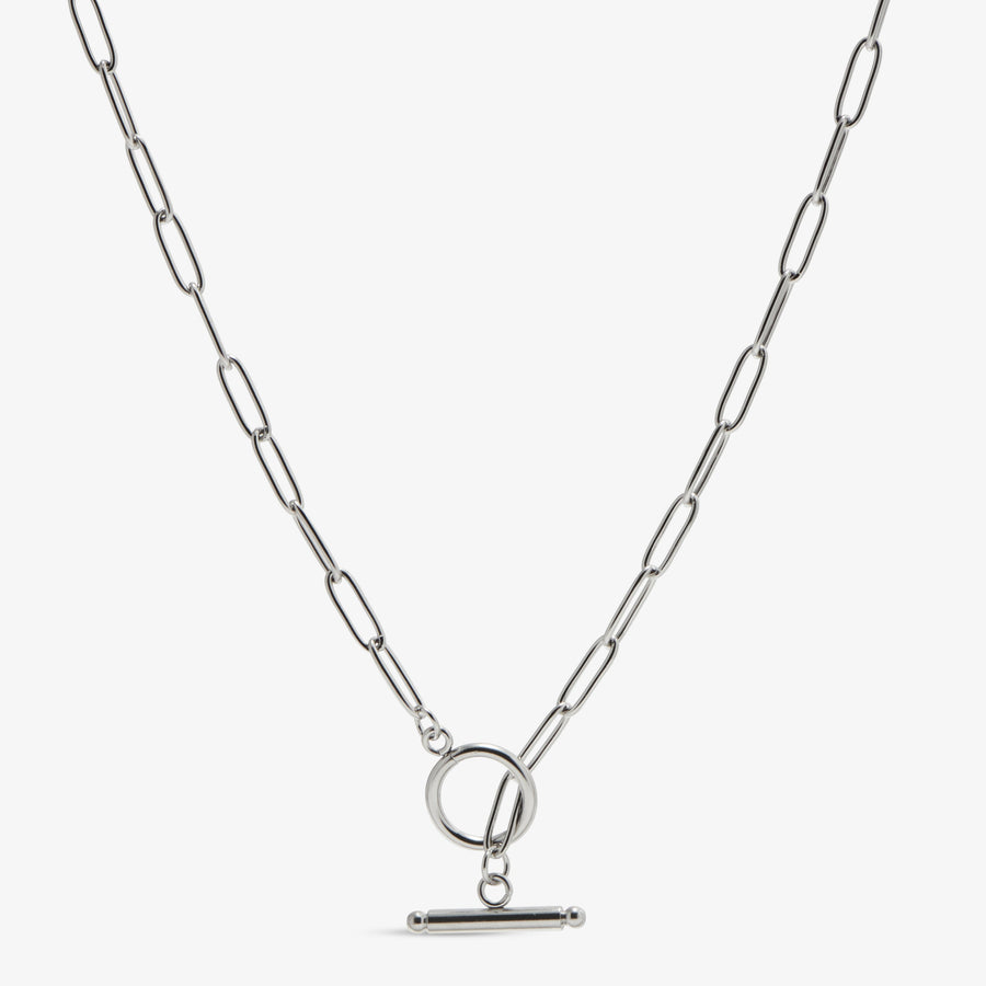 Paperclip Toggle Necklace