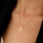 Paw Name Necklace or Bracelet-Jewelry-Yiyae-Necklace-Gold-Yiyae
