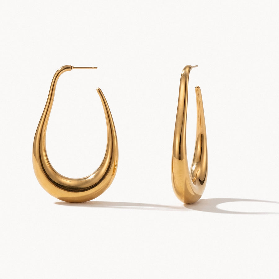 Pear-Shaped Hoops