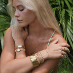 Pearl-Detail Bracelet Watch-Watches-Yiyae-Yiyae