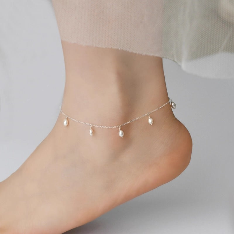 Pearl Station Anklet-Anklets-Yiyae-Yiyae