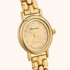 Petite Gold-Tone Watch-Watches-Yiyae-Yiyae