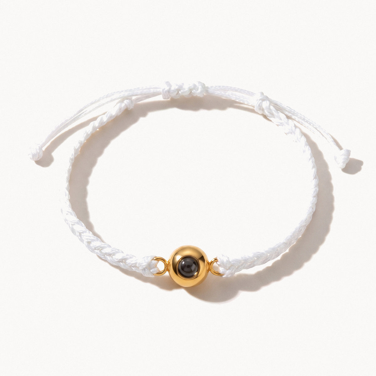 Photo Cord Bracelet-Bracelets-Yiyae-Original-White-Gold-Yiyae