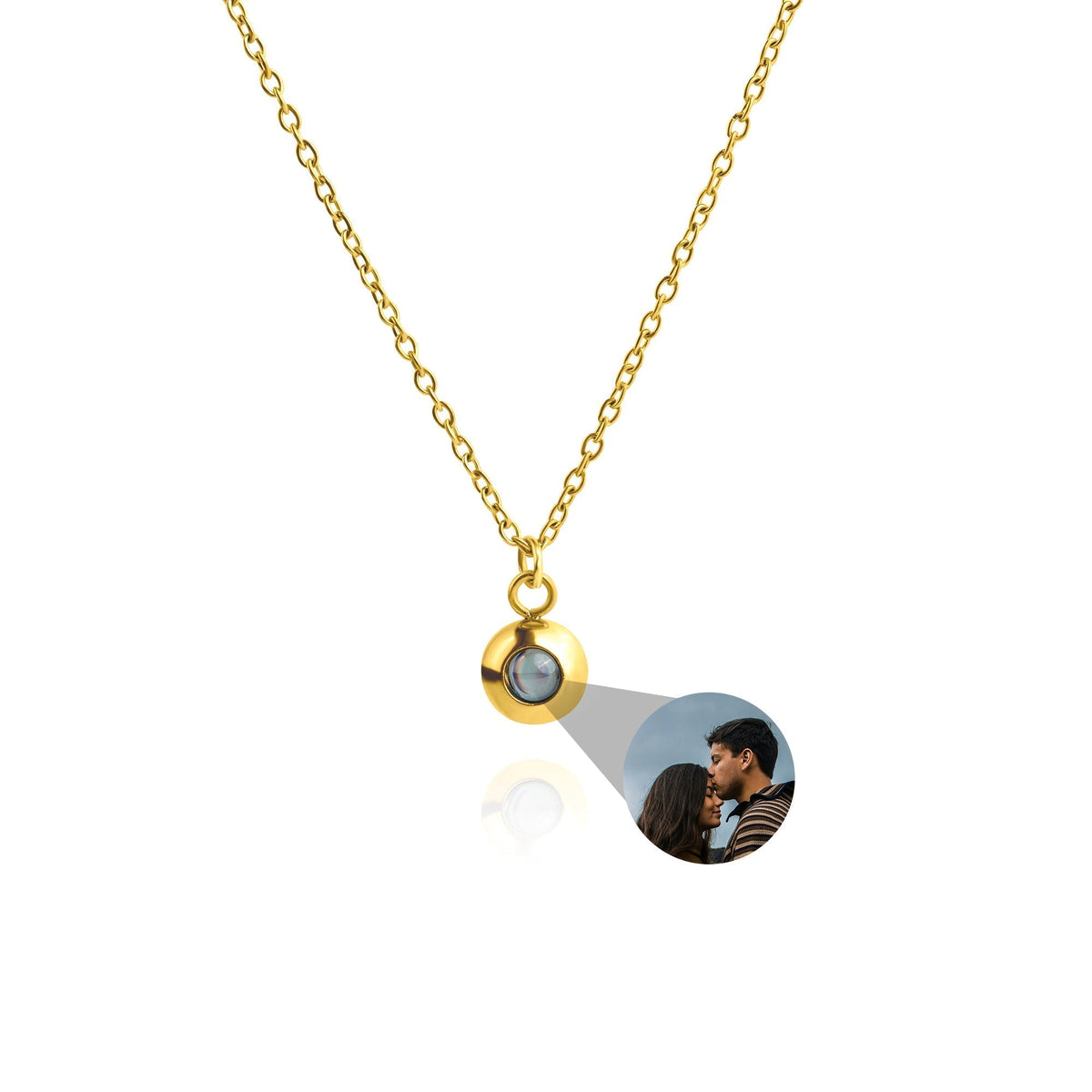 Photo Projection Necklace-Necklaces-Yiyae-Yiyae