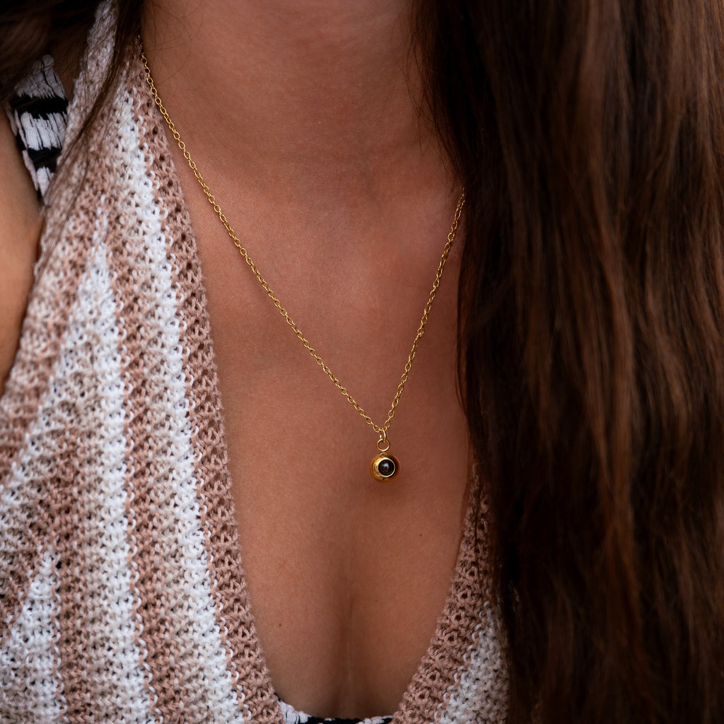 Photo Projection Necklace-Necklaces-Yiyae-Yiyae