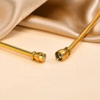 Polished Collar Necklace-Necklaces-Yiyae-Yiyae