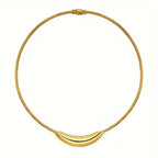 Polished Collar Necklace-Necklaces-Yiyae-Yiyae