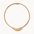 Polished Collar Necklace-Necklaces-Yiyae-Gold-Yiyae