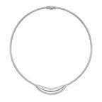 Polished Collar Necklace-Necklaces-Yiyae-Silver-Yiyae