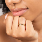 Rainbow Crystal Band-Rings-Yiyae-Yiyae