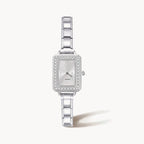 Rectangle Italian Charm Watch-Watches-Yiyae-Silver-Yiyae
