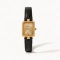 Rectangular Leather-Strap Watch-Watches-Yiyae-Black - Square-Yiyae