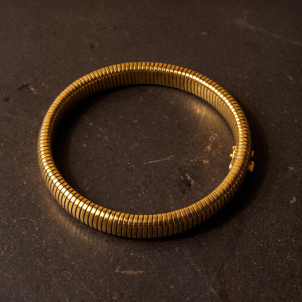 Ribbed Bangle - Bracelets - Yiyae - foto 15