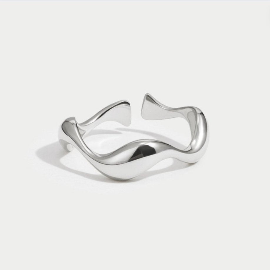 Ripple Band Ring-Rings-Yiyae-Yiyae