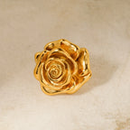 Rose Signet Ring-Rings-Yiyae-Yiyae