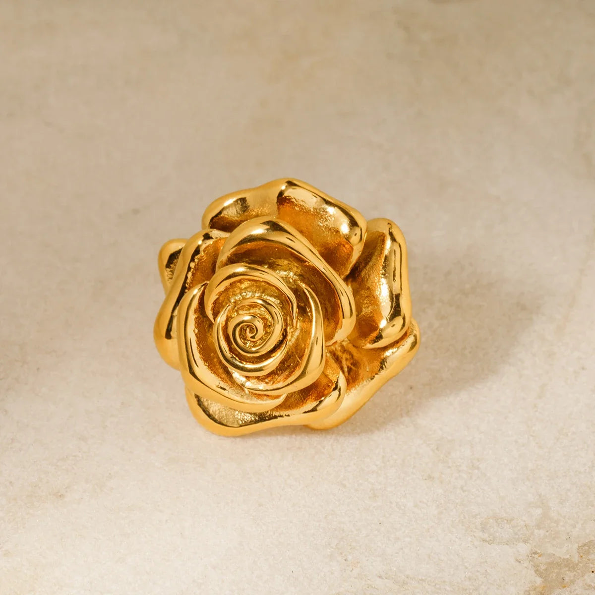 Rose Signet Ring-Rings-Yiyae-Yiyae