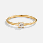 Round Birthstone Ring-Rings-Yiyae-Yiyae