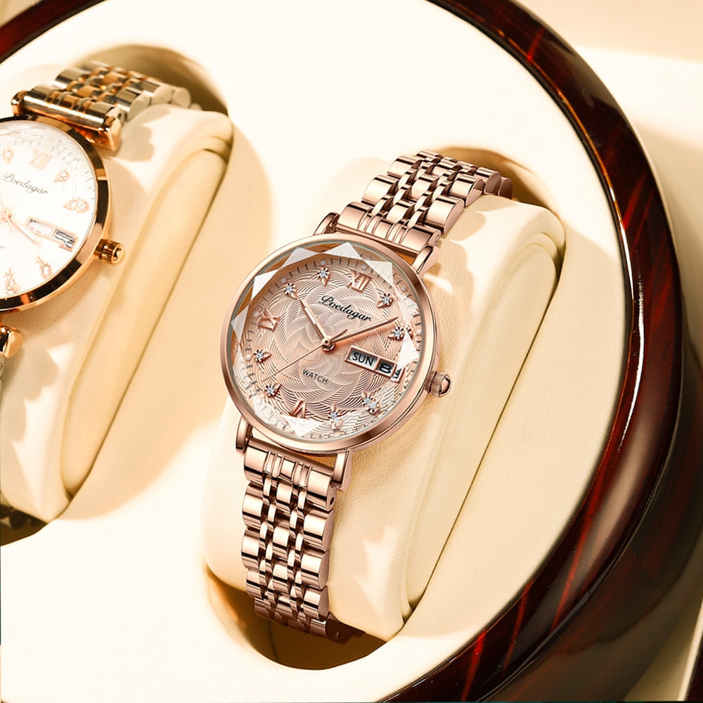 Round Dial Bracelet Watch-Watches-Yiyae-Yiyae