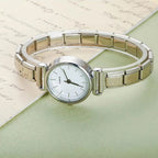 Round Italian Charm Watch-Watches-Yiyae-Yiyae