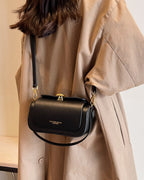 Rounded Box Shoulder Bag-Bags-Yiyae-Yiyae