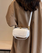 Rounded Box Shoulder Bag-Bags-Yiyae-Yiyae