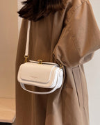 Rounded Box Shoulder Bag-Bags-Yiyae-Yiyae