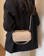 Rounded Box Shoulder Bag-Bags-Yiyae-Yiyae
