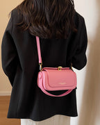 Rounded Box Shoulder Bag-Bags-Yiyae-Yiyae