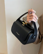 Rounded Box Shoulder Bag-Bags-Yiyae-Yiyae