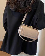 Rounded Box Shoulder Bag-Bags-Yiyae-Yiyae