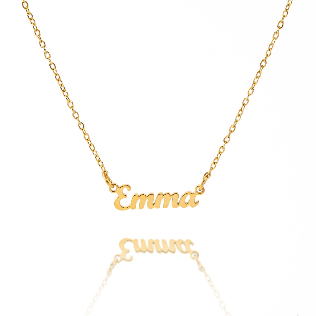 Script Name Necklace-Necklaces-Yiyae-Yiyae