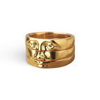Sculptural Face Ring Set-Rings-Yiyae-Yiyae