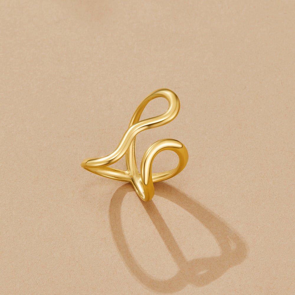 Sculptural Twist Ring-Rings-Yiyae-Yiyae