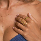 Sculptural Twist Ring-Rings-Yiyae-Yiyae