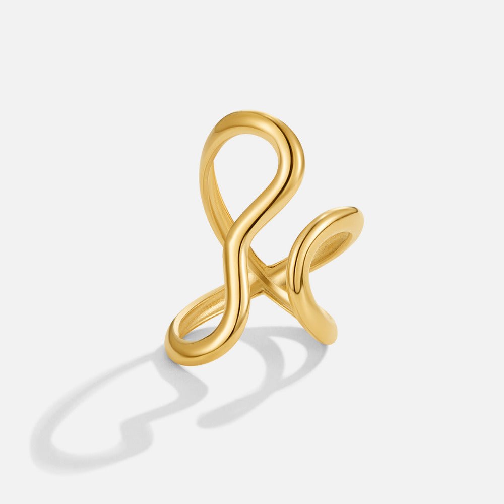 Sculptural Twist Ring-Rings-Yiyae-Yiyae