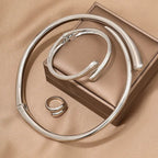 Sculptural Wrap Jewelry Set-Jewelry Sets-Yiyae-Yiyae