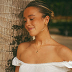 Shell & Pearl Pendant Necklace-Necklaces-Yiyae-Yiyae