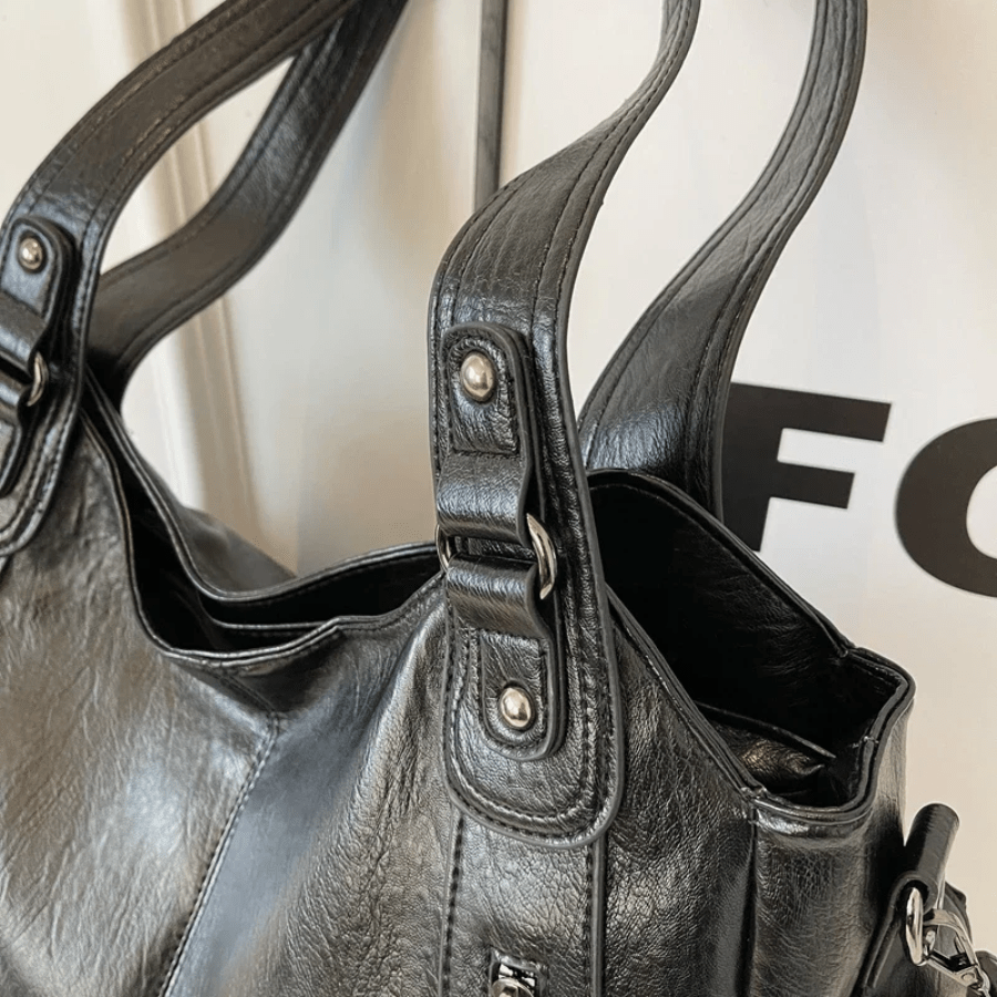 Side Pocket Shoulder Bag-Bags-Yiyae-Yiyae