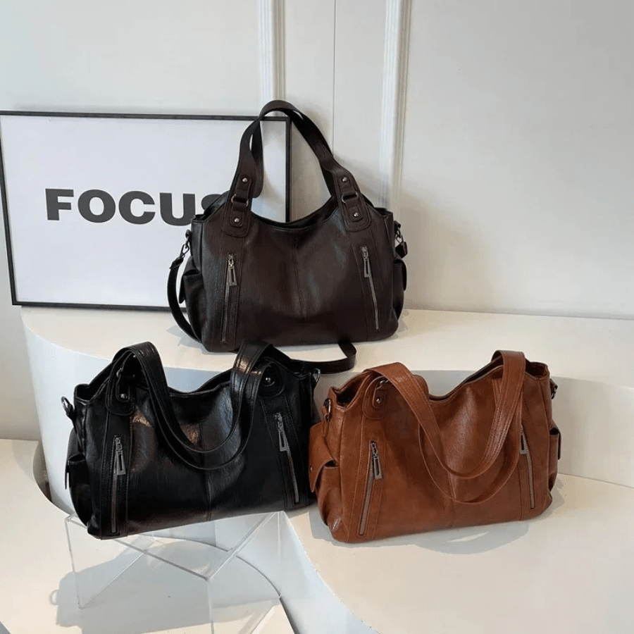 Side Pocket Shoulder Bag-Bags-Yiyae-Yiyae