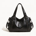 Side Pocket Shoulder Bag-Bags-Yiyae-Black-Yiyae