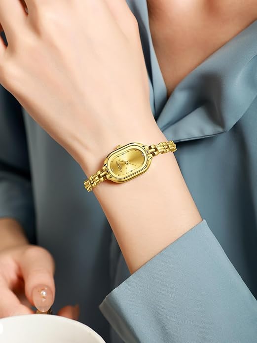 Slim Oval Bracelet Watch-Watches-Yiyae-Yiyae