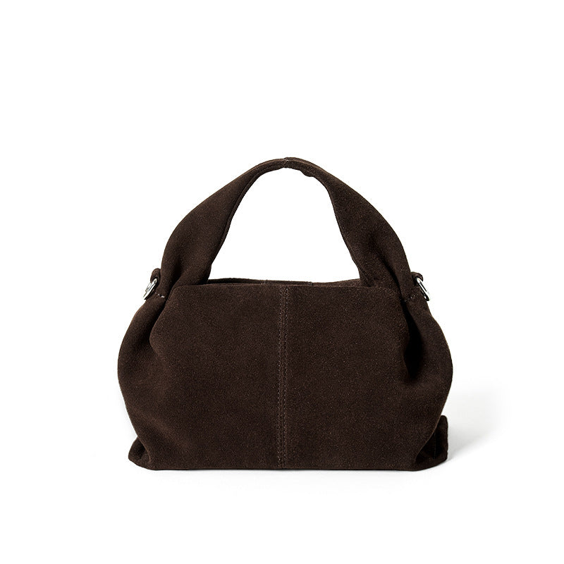 Slouchy Suede Handbag-Bags-Yiyae-Yiyae