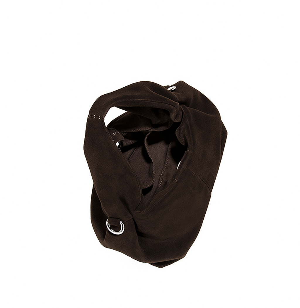 Slouchy Suede Handbag-Bags-Yiyae-Yiyae