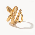 Snake Wrap Ring-Rings-Yiyae-Gold-Yiyae