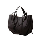 Soft Leather Tote Bag-Bags-Yiyae-Yiyae
