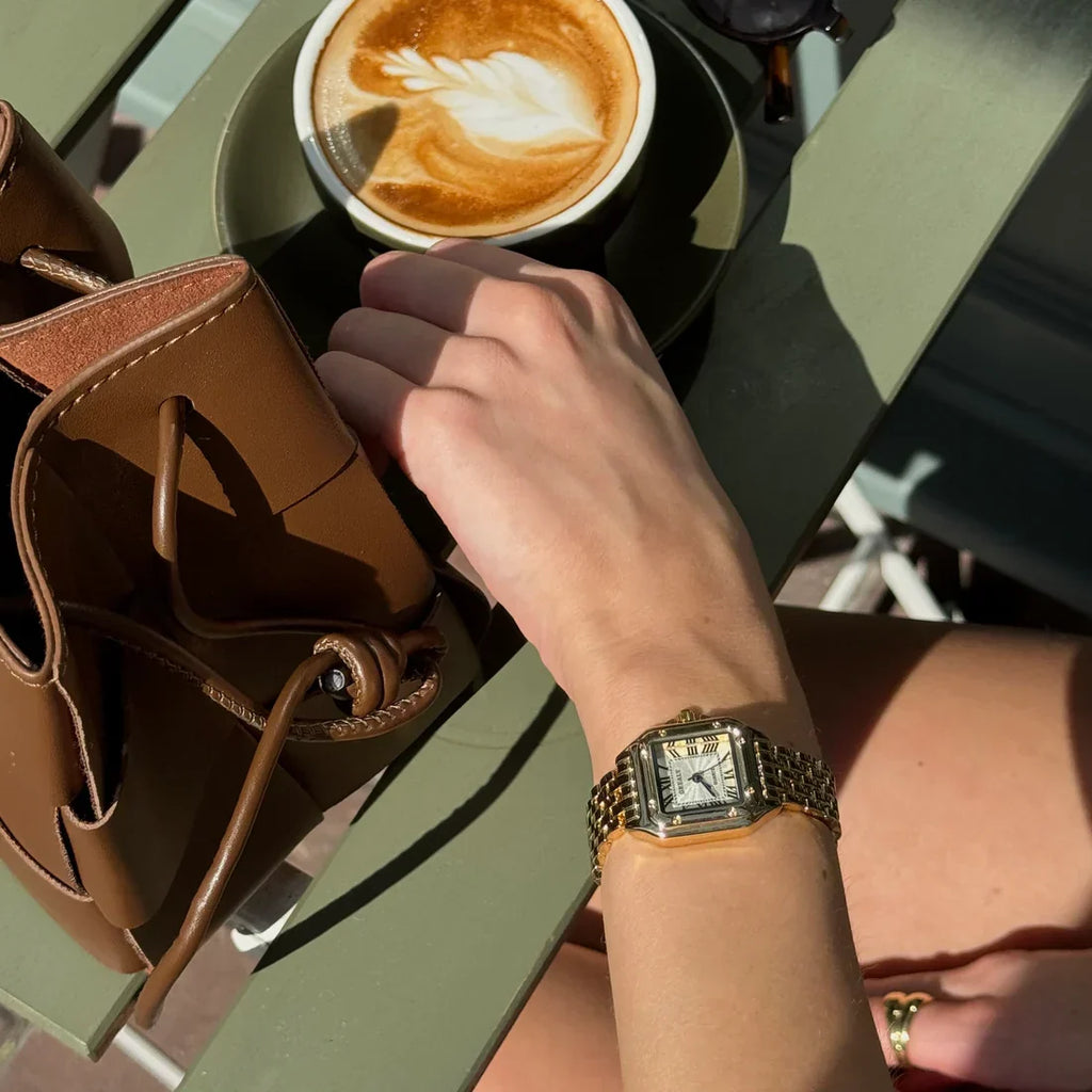 Square Link Bracelet Watch-Watches-Yiyae-Yiyae