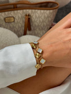 Square Station Bracelet-Bracelets-Yiyae-Yiyae