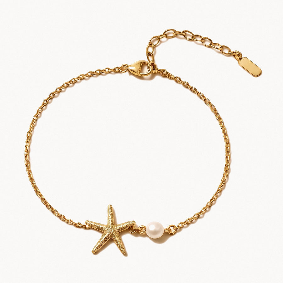 Starfish Chain Bracelet