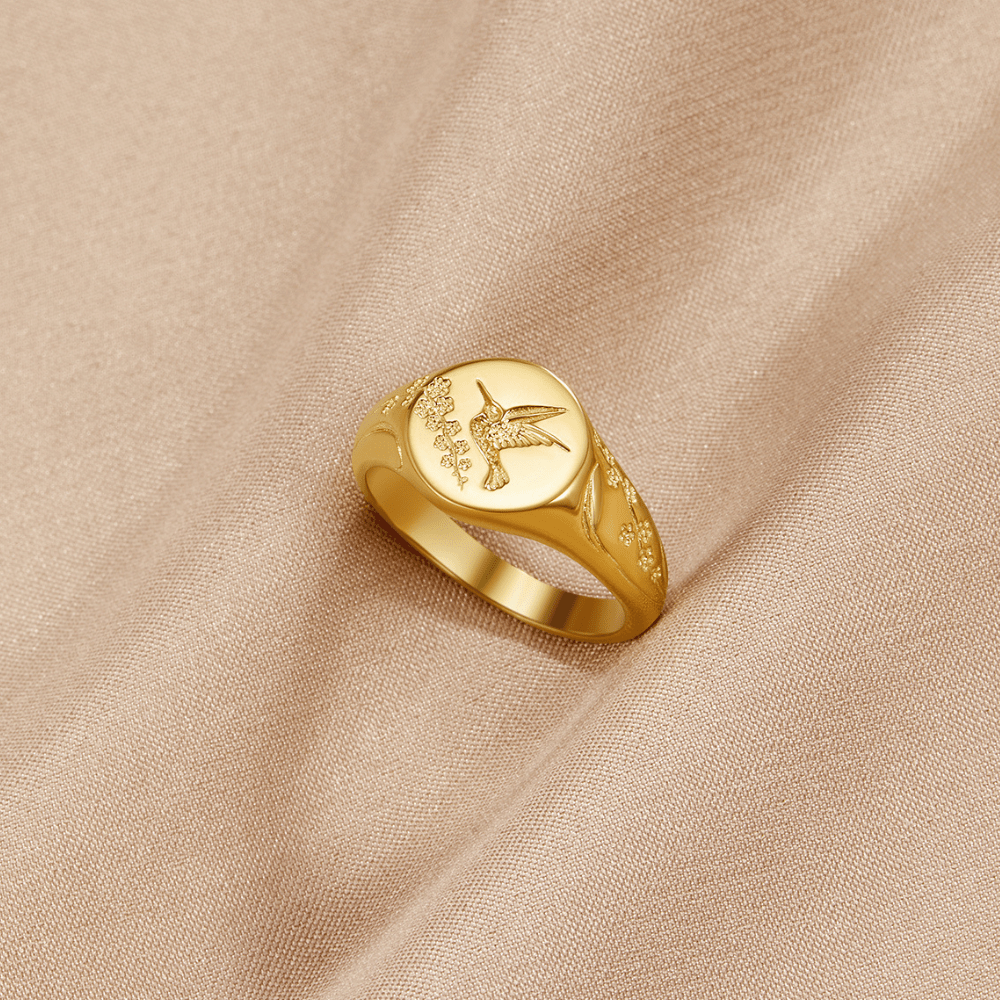 Sun Signet Ring-Rings-Yiyae-Yiyae